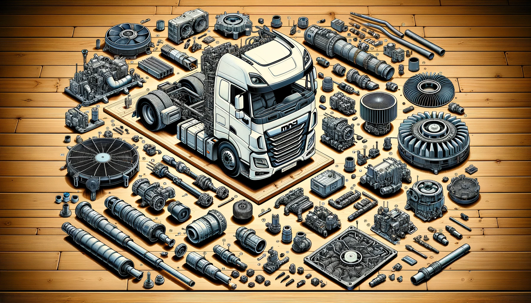 Конструкция автономного отопителя маз